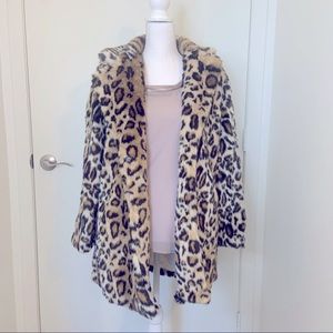 Medium Faux Leopard Jacket